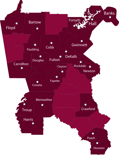 Counties of Georgia